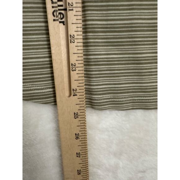 NWT Athleta Cloudlight Stripe Muscle Tank Top 1X Olive - Picture 8 of 8